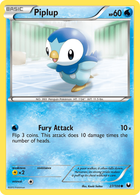Piplup (27) — Dark Explorers