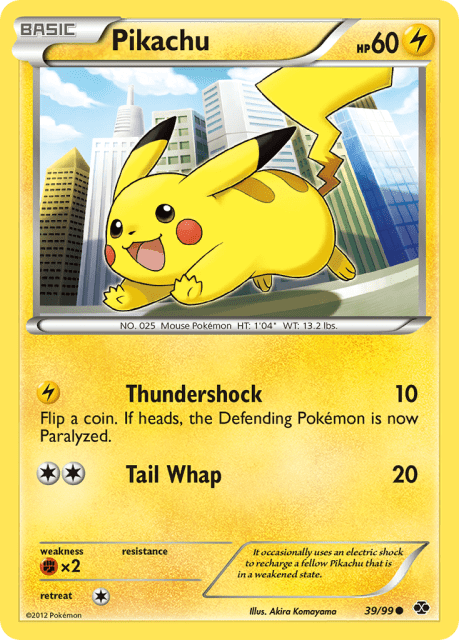 Pikachu (Reverse Holofoil) (39) — Next Destinies