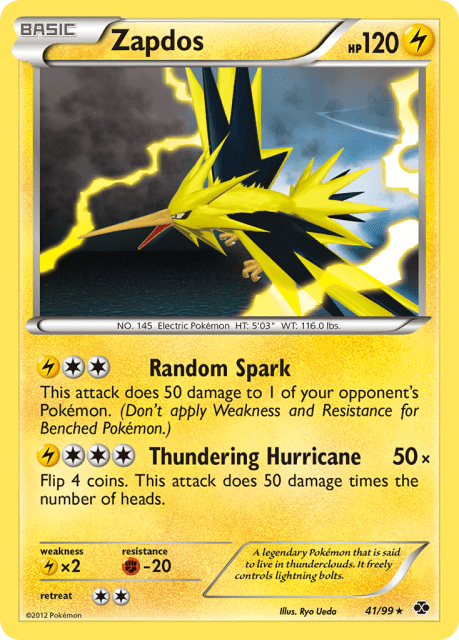Zapdos (Holofoil) (41) — Next Destinies