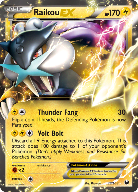 Raikou-EX (Clement Lamberton) (38) — Dark Explorers