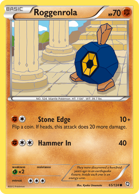 Roggenrola (65) — Dragons Exalted