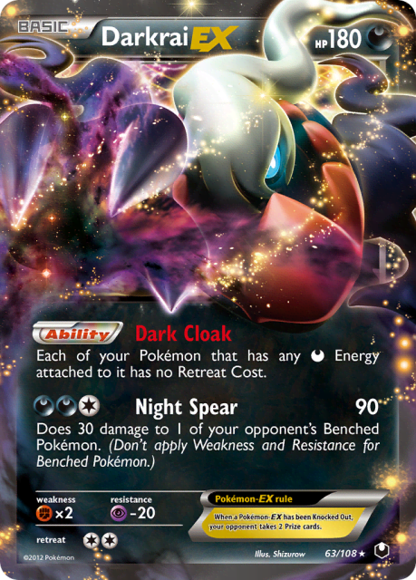 Darkrai-EX (Jason Klaczynski) (63) — Dark Explorers