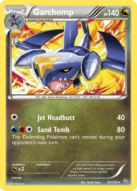 Garchomp (91) — Dragons Exalted