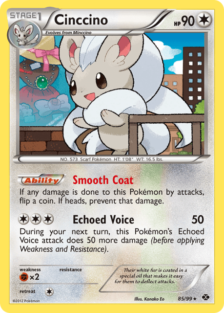 Cinccino (Holofoil) (85) — Next Destinies
