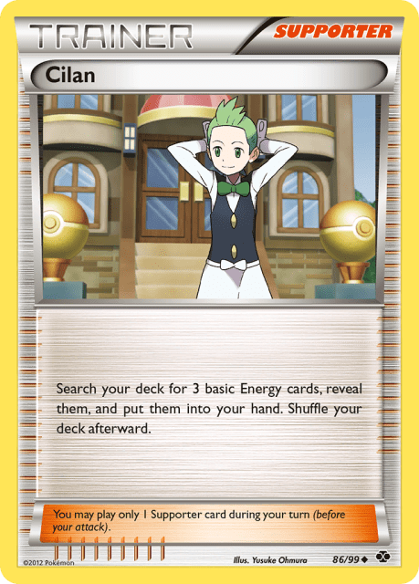 Cilan (Reverse Holofoil) (86) — Next Destinies