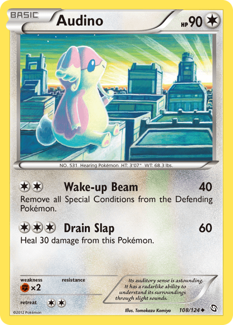 Audino (108) — Dragons Exalted