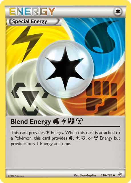 Blend Energy WaterLightningFightingMetal (118) — Dragons Exalted
