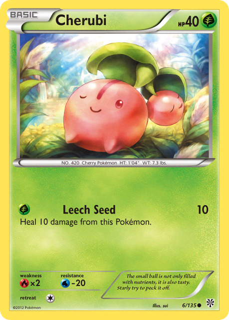 Cherubi (Reverse Holofoil) (6) — Plasma Storm