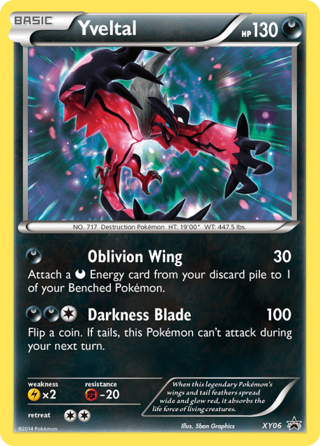 Yveltal (Jumbo) (XY06) — XY Black Star Promos