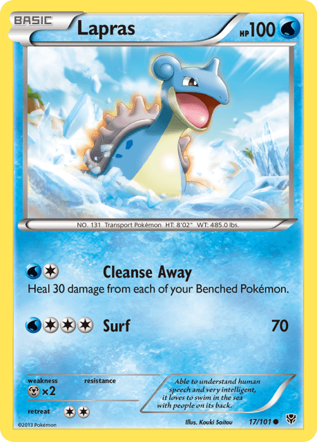 Lapras (17) — Plasma Blast