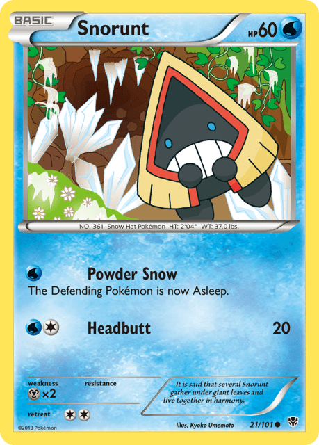 Snorunt (21) — Plasma Blast