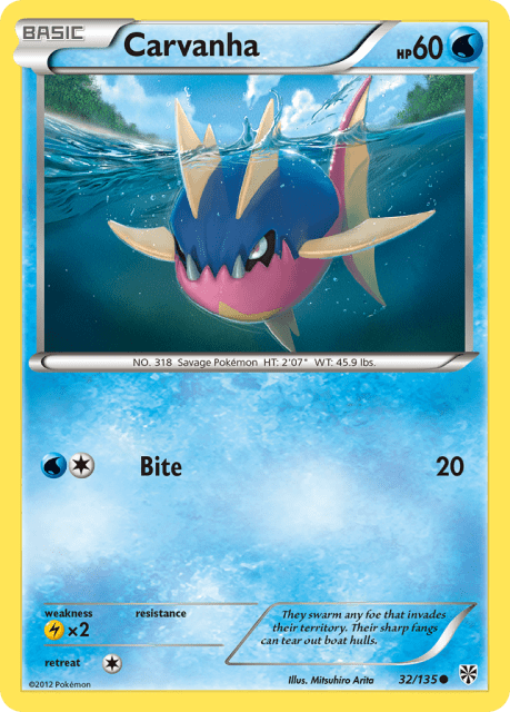 Carvanha (32) — Plasma Storm