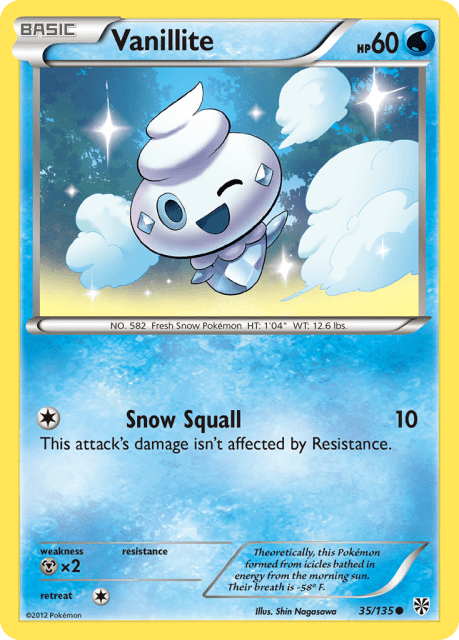 Vanillite (Reverse Holofoil) (35) — Plasma Storm