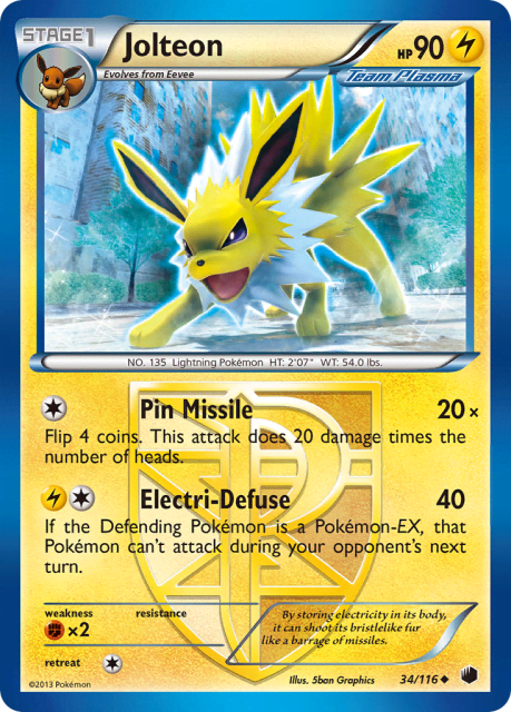 Jolteon (34) — Plasma Freeze