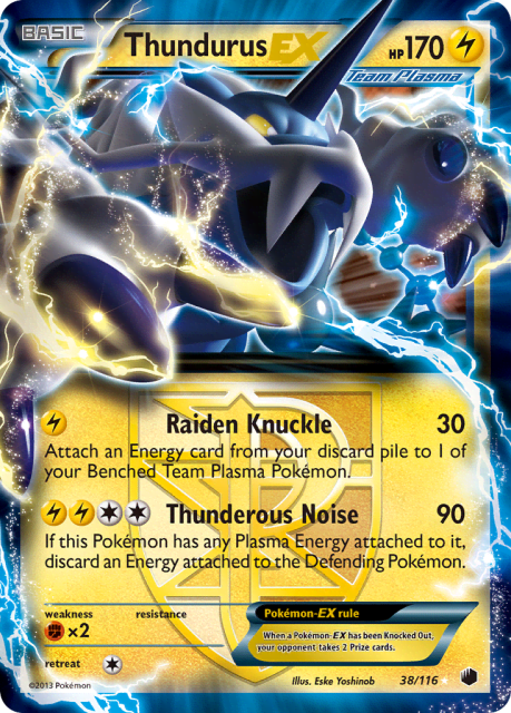 Thundurus-EX (Haruto Kobayashi) (38) — Plasma Freeze