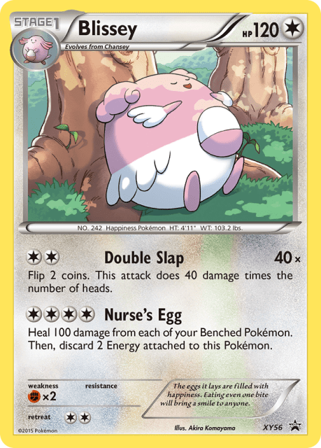 Blissey (Holofoil) (XY56) — XY Black Star Promos