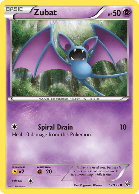 Zubat (52) — Plasma Storm