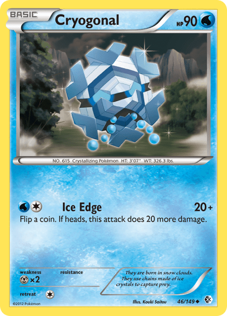 Cryogonal (Reverse Holofoil) (46) — Boundaries Crossed