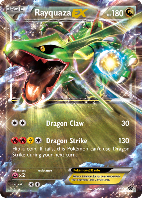 Rayquaza-EX (Holofoil) (XY73) — XY Black Star Promos