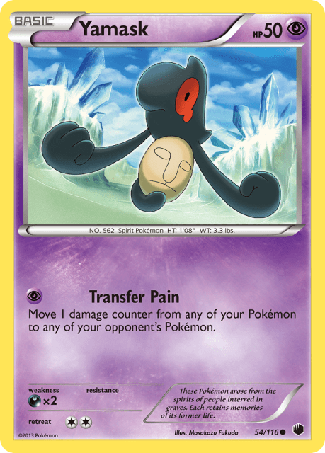 Yamask (54) — Plasma Freeze