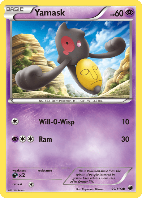 Yamask (55) — Plasma Freeze