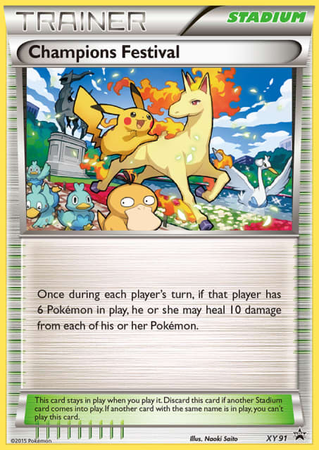 Champions Festival (XY91) — XY Black Star Promos