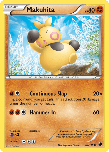 Makuhita (62) — Plasma Freeze