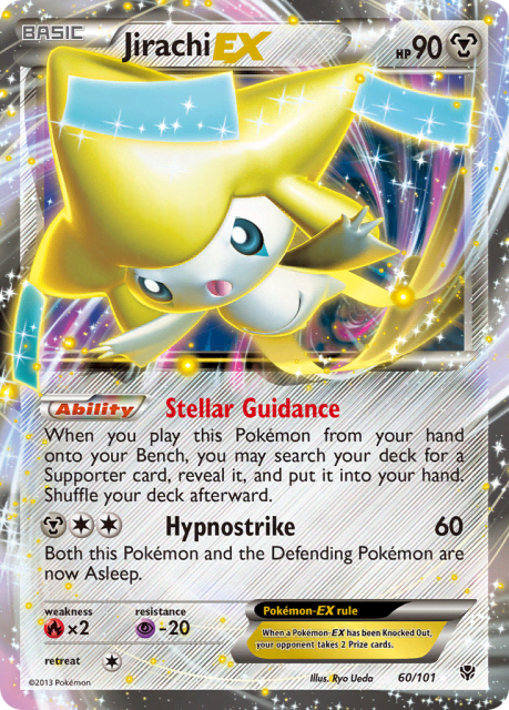 Jirachi-EX (Andrew Estrada) (60) — Plasma Blast