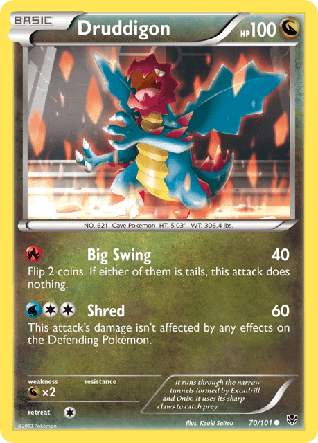 Druddigon (70) — Plasma Blast