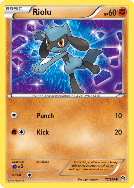 Riolu (75) — Plasma Storm