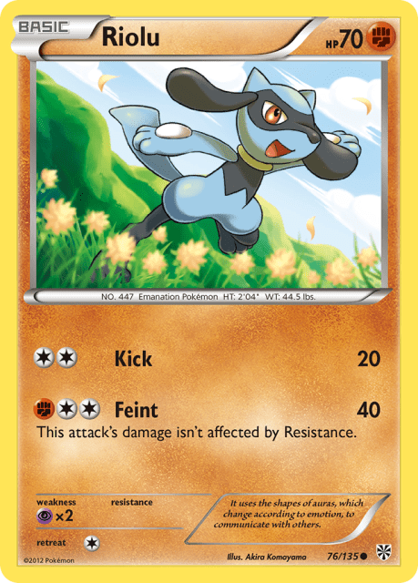 Riolu (76) — Plasma Storm