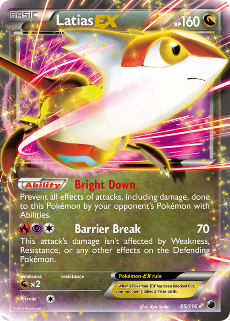 Latias-EX (Haruto Kobayashi) (85) — Plasma Freeze