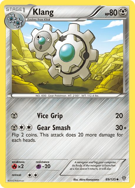 Klang (Reverse Holofoil) (89) — Plasma Storm