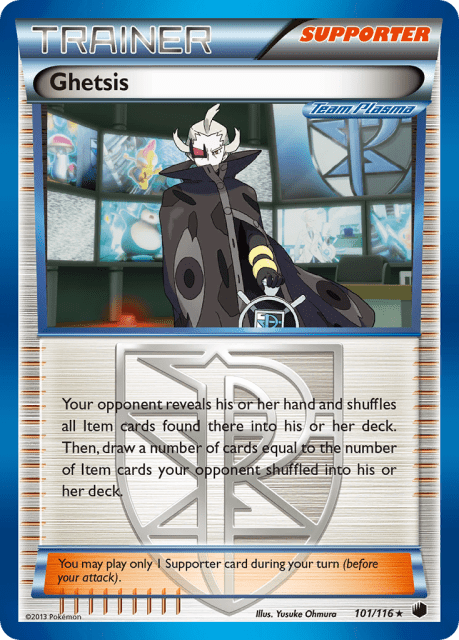Ghetsis (Holofoil) (101) — Plasma Freeze