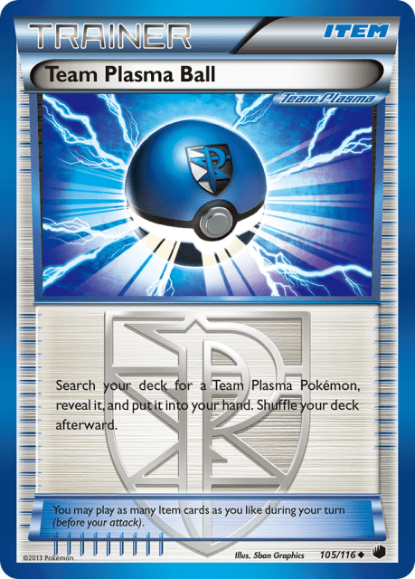 Team Plasma Ball (Yugo Sato) (105) — Plasma Freeze