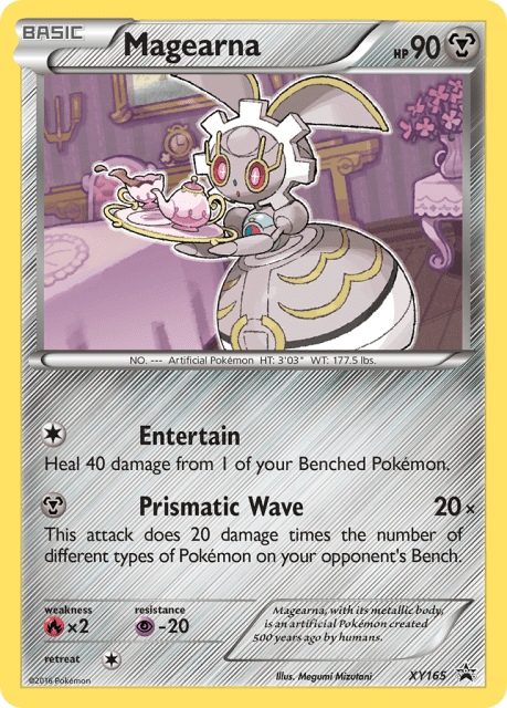 Magearna (Holofoil) (XY165) — XY Black Star Promos