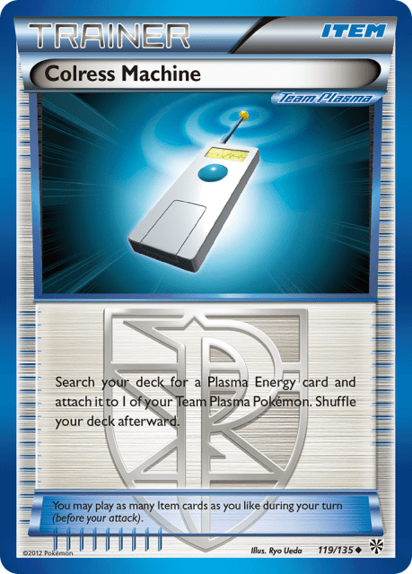 Colress Machine (Reverse Holofoil) (119) — Plasma Storm