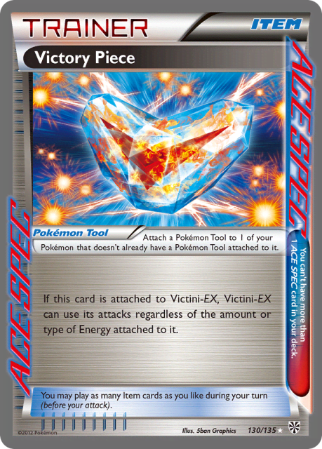 Victory Piece (Holofoil) (130) — Plasma Storm
