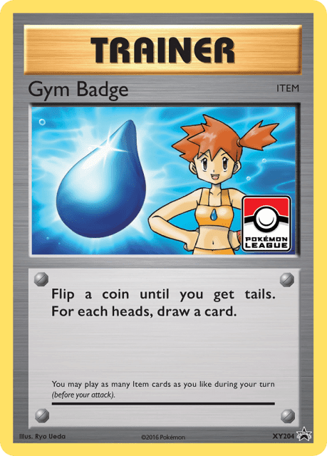 Gym Badge (Holofoil) (XY204) — XY Black Star Promos