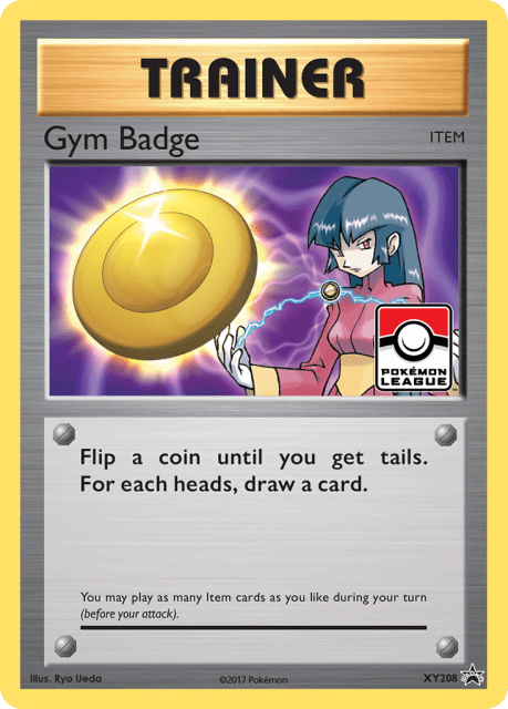 Gym Badge (Holofoil) (XY208) — XY Black Star Promos