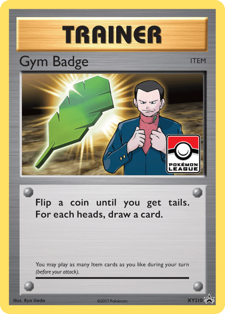 Gym Badge (Holofoil) (XY210) — XY Black Star Promos