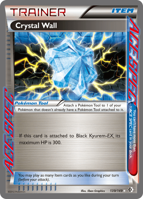 Crystal Wall (Holofoil) (139) — Boundaries Crossed