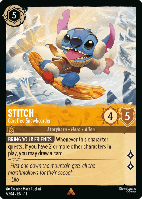 Stitch (Cold Foil) (7) — Winterspell