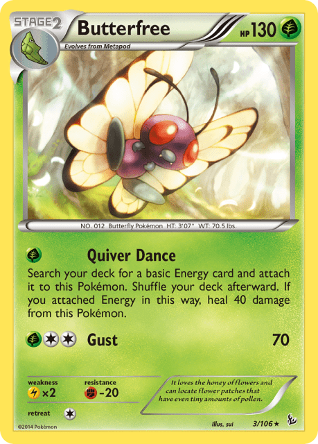 Butterfree (3) — Flashfire