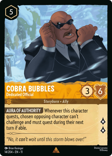 Cobra Bubbles (Cold Foil) (14) — Winterspell