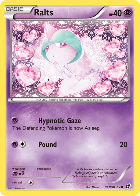 Ralts (Holofoil) (RC8) — Legendary Treasures
