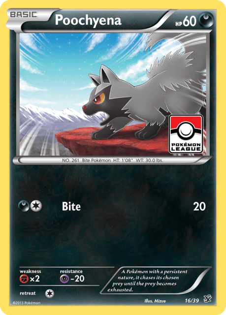 Poochyena (16) — Kalos Starter Set