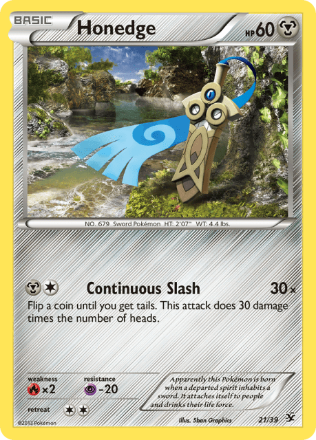 Honedge (21) — Kalos Starter Set