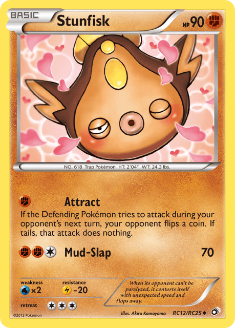 Stunfisk (Holofoil) (RC12) — Legendary Treasures