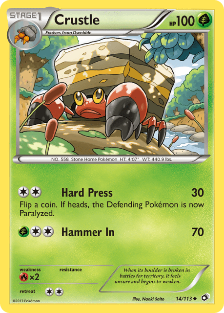 Crustle (14) — Legendary Treasures